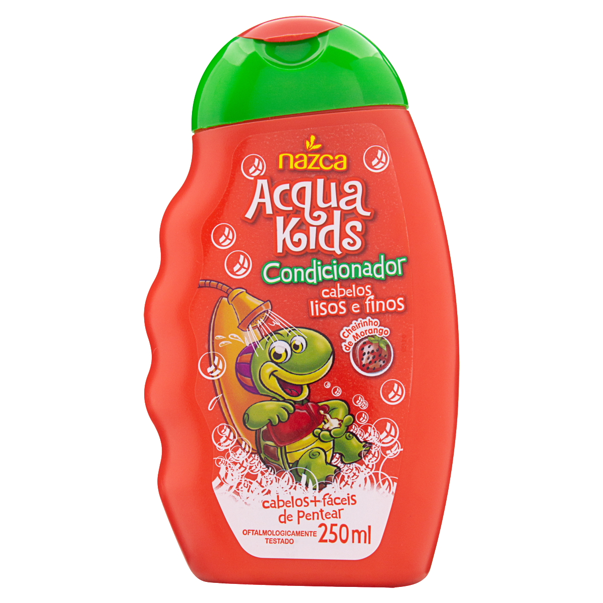 Condicionador Infantil Vegano para Cabelos Lisos e Finos com Fórmula Leve 250ml – Acqua Kids