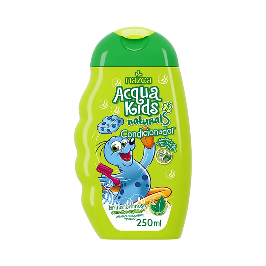 Condicionador Infantil Vegano Natural com Erva-Doce e Hortelã 250ml – Acqua Kids