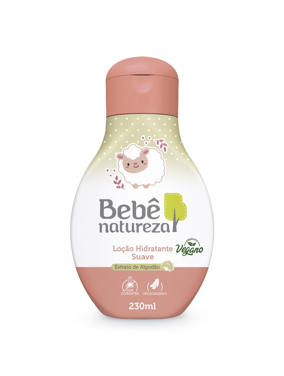 Loção Hidratante Bebê com Fórmula Suave para Uso Diário 230ml – Bebê Natureza