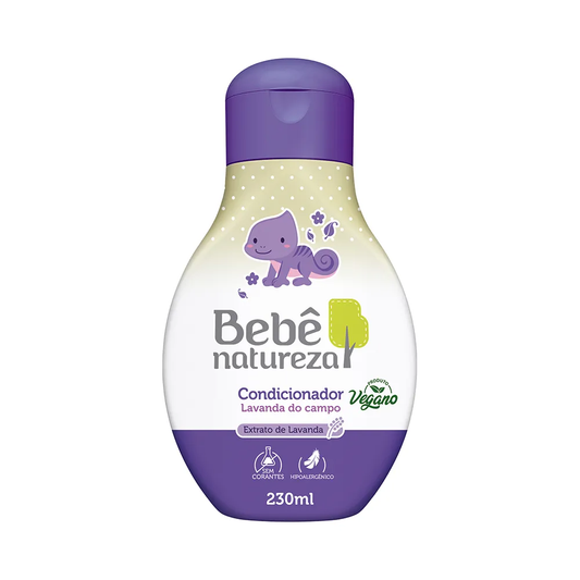 Condicionador Bebê com Fragrância Lavanda e Ação Suave 230ml – Bebê Natureza