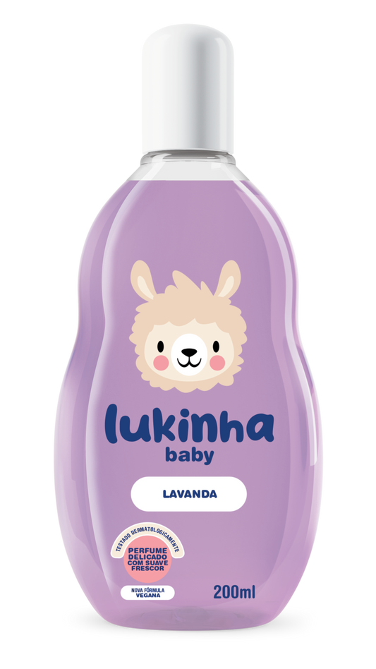 Colônia Infantil Lavanda com Fragrância Suave e Relaxante 200ml – Lukinha