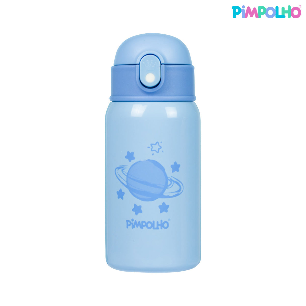 Garrafa Térmica Infantil em Aço Inox 400ml com Canudo Feminina e Masculina – Pimpolho