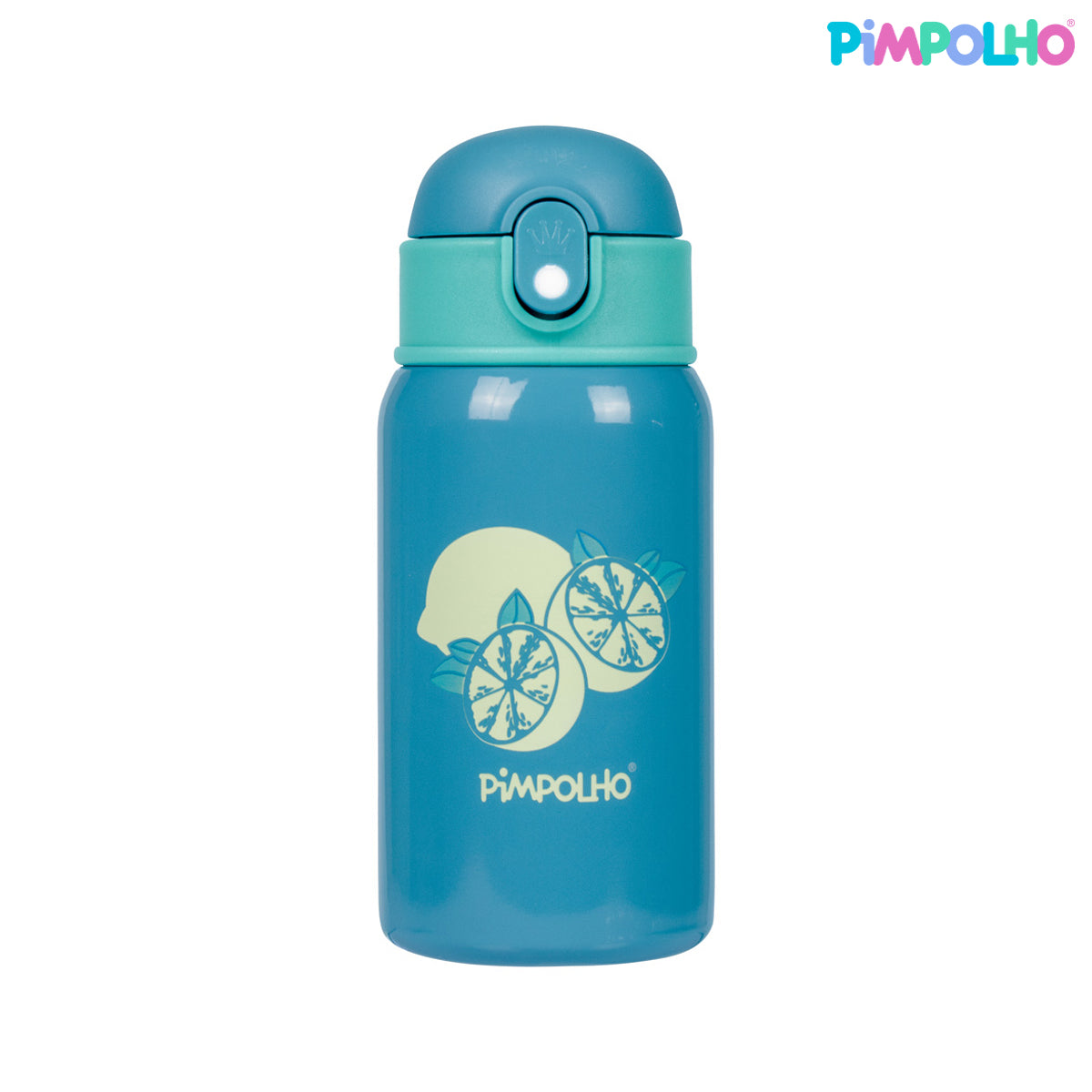 Garrafa Térmica Infantil em Aço Inox 400ml com Canudo Feminina e Masculina – Pimpolho