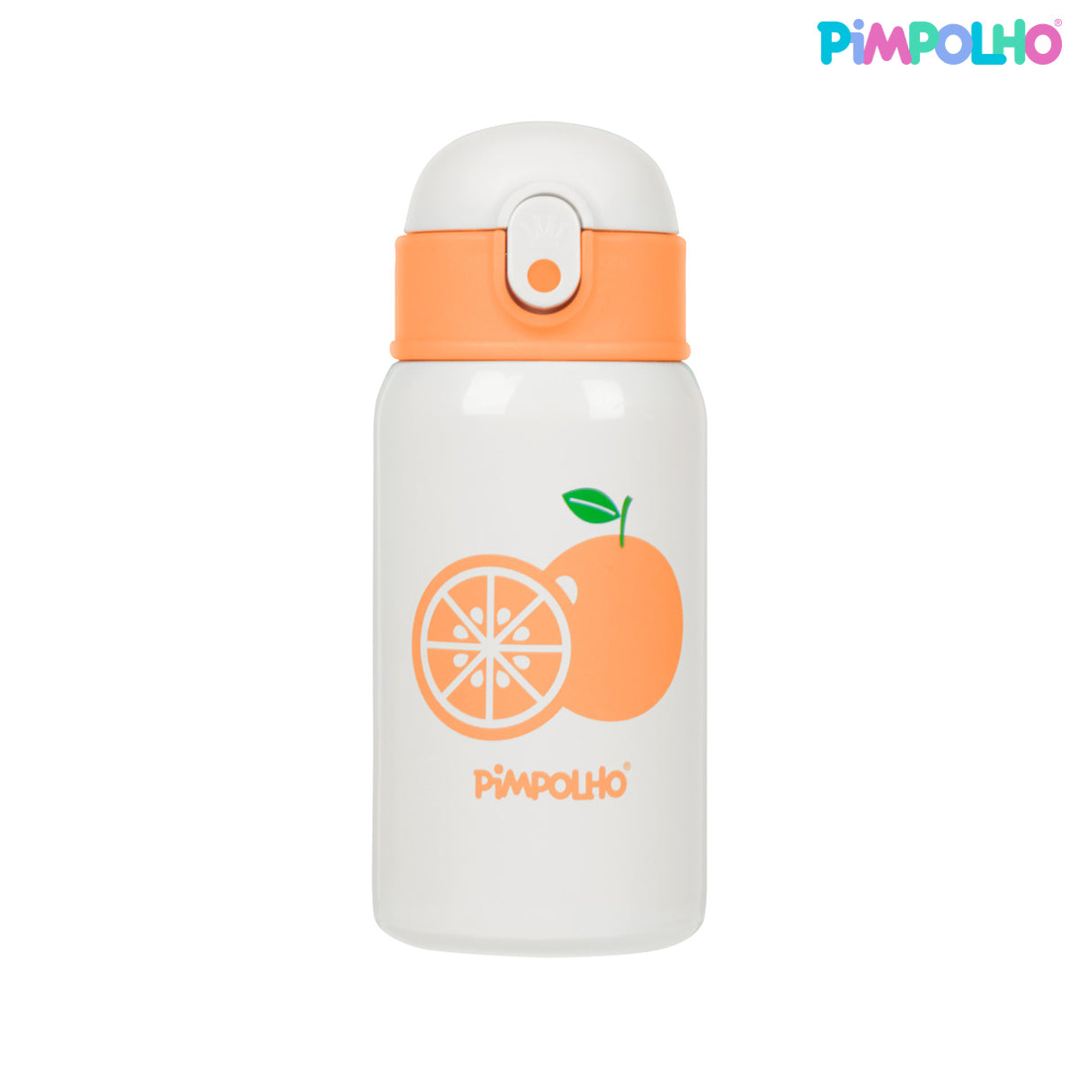 Garrafa Térmica Infantil em Aço Inox 400ml com Canudo Feminina e Masculina – Pimpolho