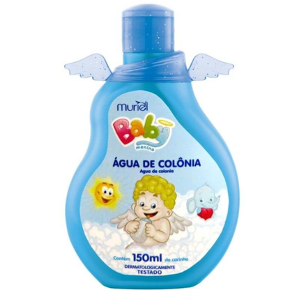 Água de Colônia Infantil Baby Menino 150ml com Fragrância Suave – Muriel